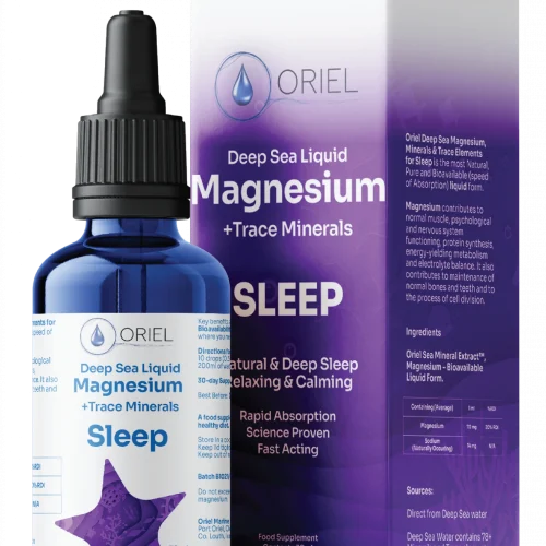 Magnesium for Sleep - Oriel Bioavailable Ionic Magnesium - 30ml (1 fl oz)