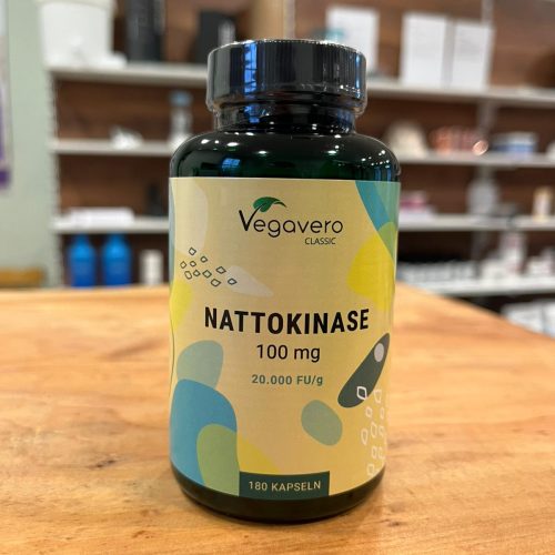 Nattokinase Supplement - 100mg 180 Capsules 20,000FU/g