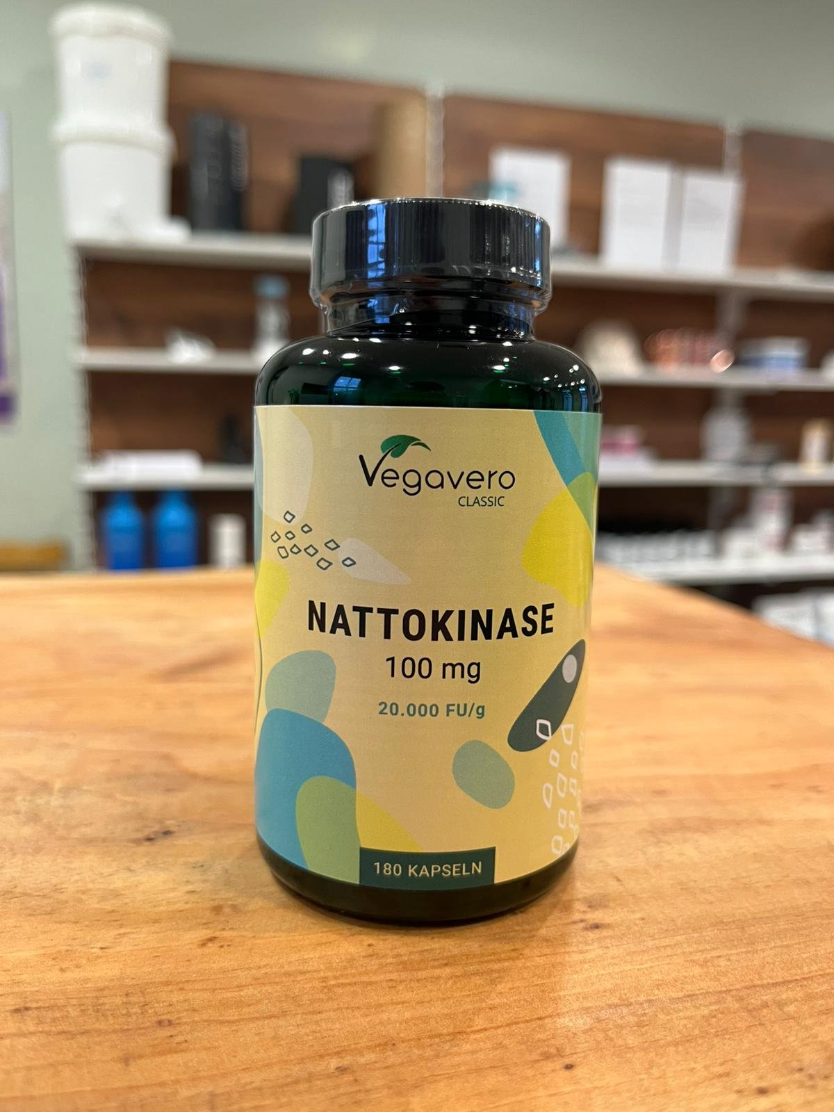 Nattokinase Supplement – 100mg 180 Capsules 20,000FU/g
