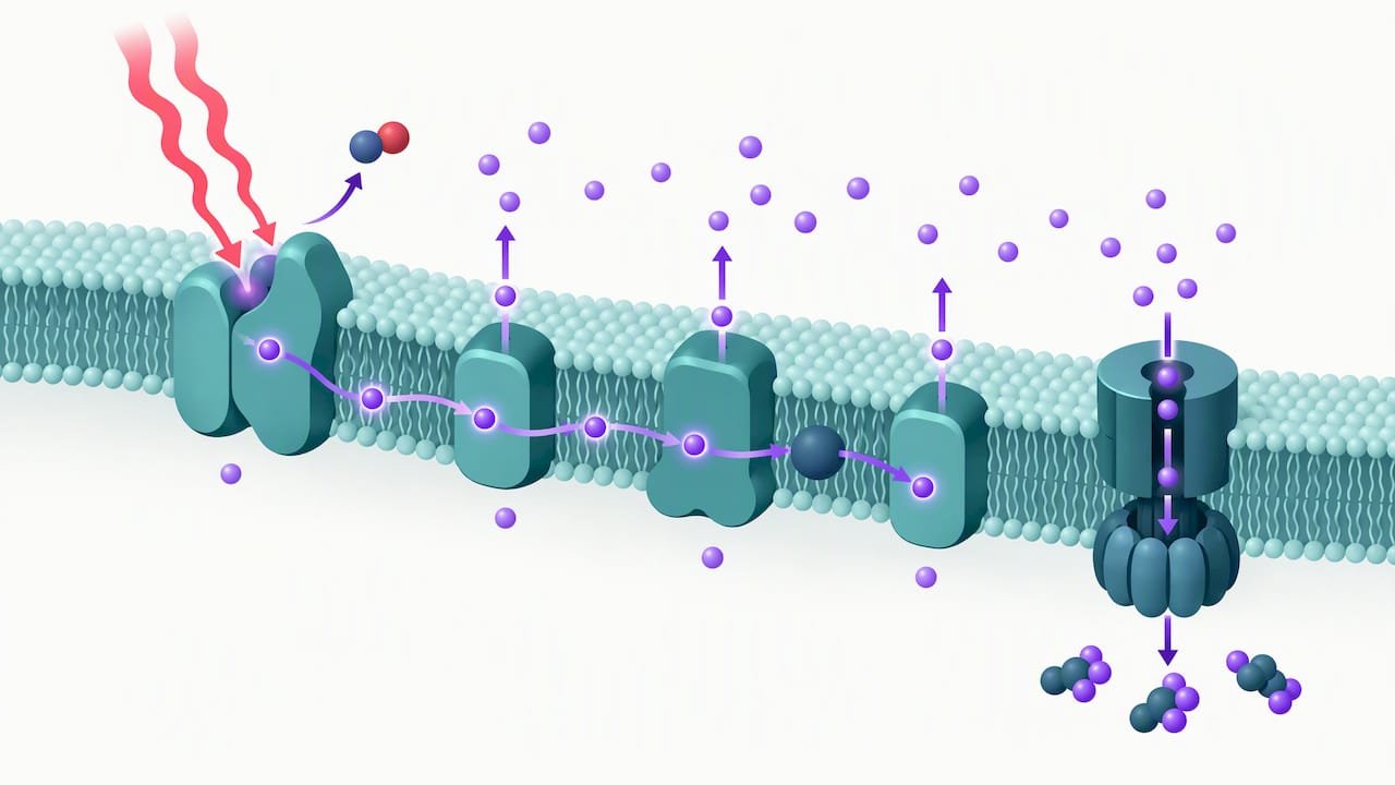 Light releases nitric oxide and supports ATP production