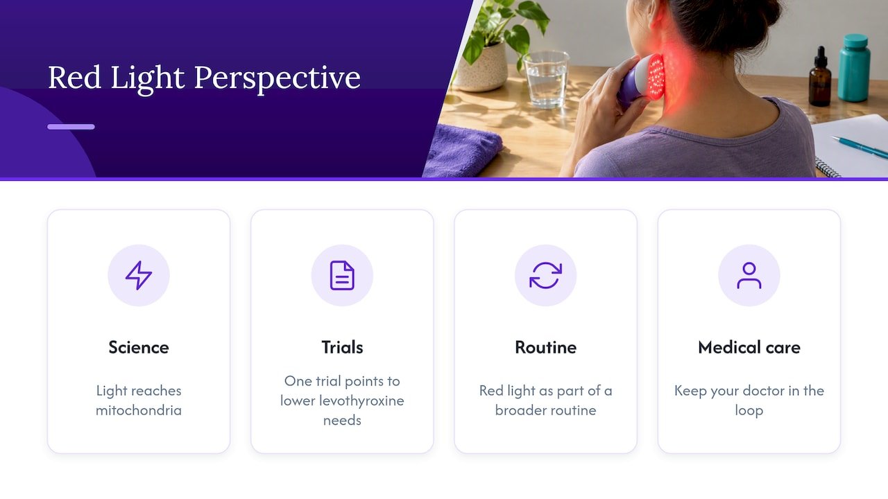 Our perspective on red light and the thyroid